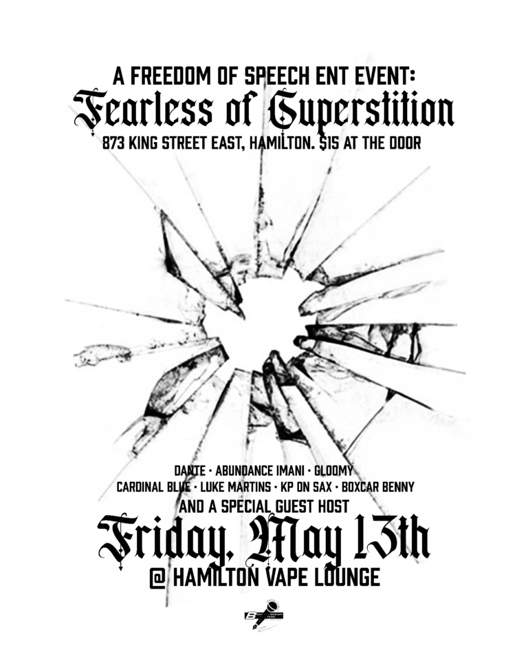 A FREEDOM OF SPEECH EVENT : FEARLESS OF SUPERSTITION
