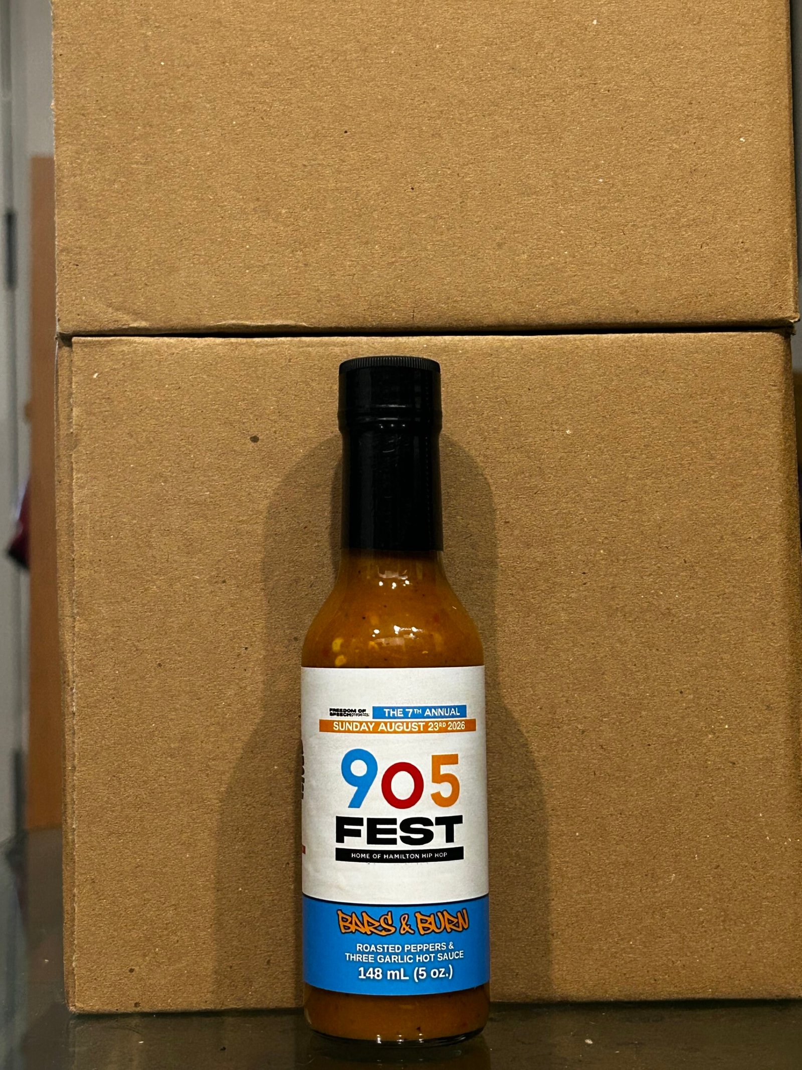905 FEST Official Hot Sauce Bars & Burn