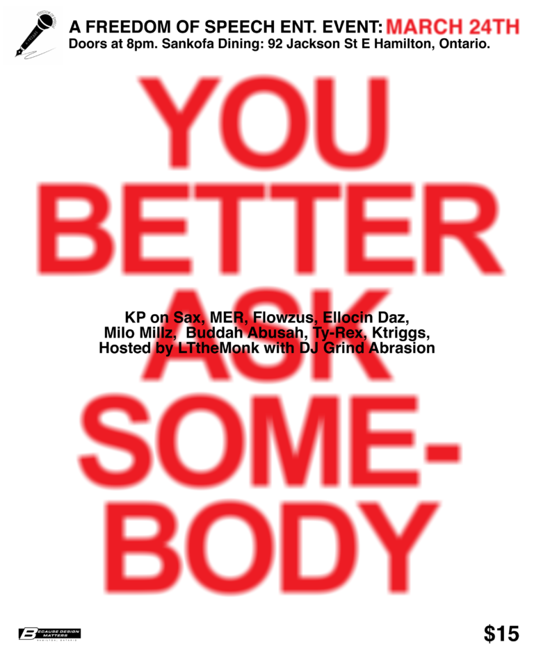 You Better Ask Somebody – Sankofa Dining 2022